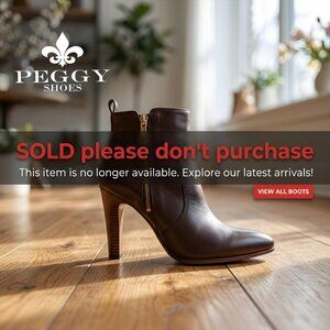 La Canadienne Women Joanie Waterproof Brown Suede Ankle Zip Boots size 10